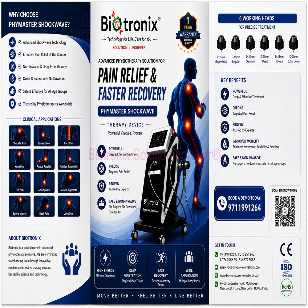 Advanced ESWT System for Musculoskeletal Rehabilitation