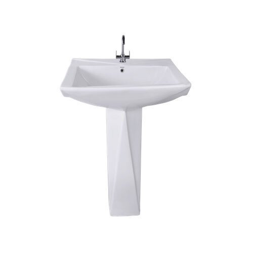 Plain Pedestal Wash Basin Diamond