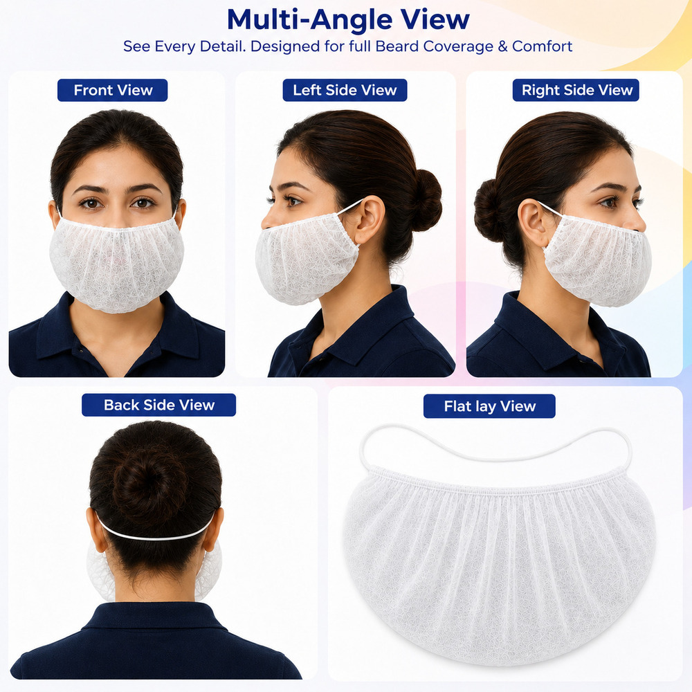 Disposable Non Woven Beard Mask