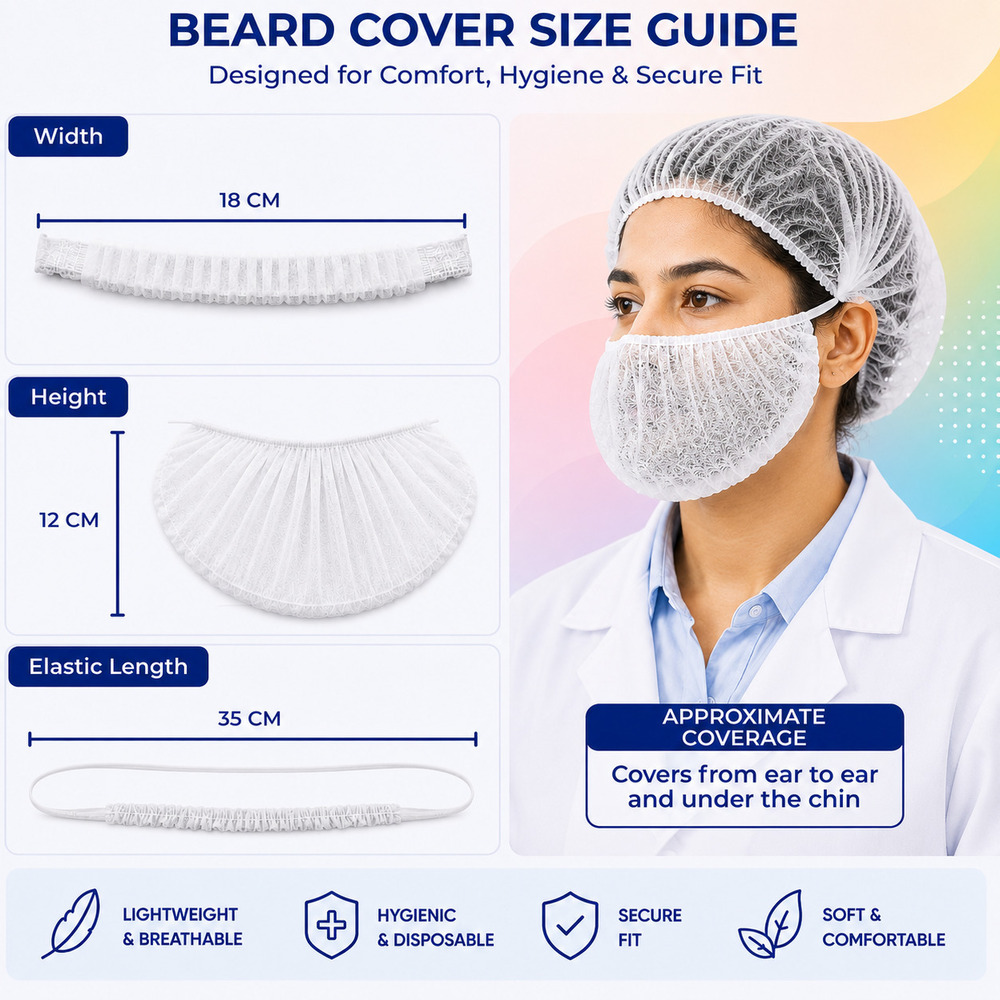 Disposable Non Woven Beard Mask
