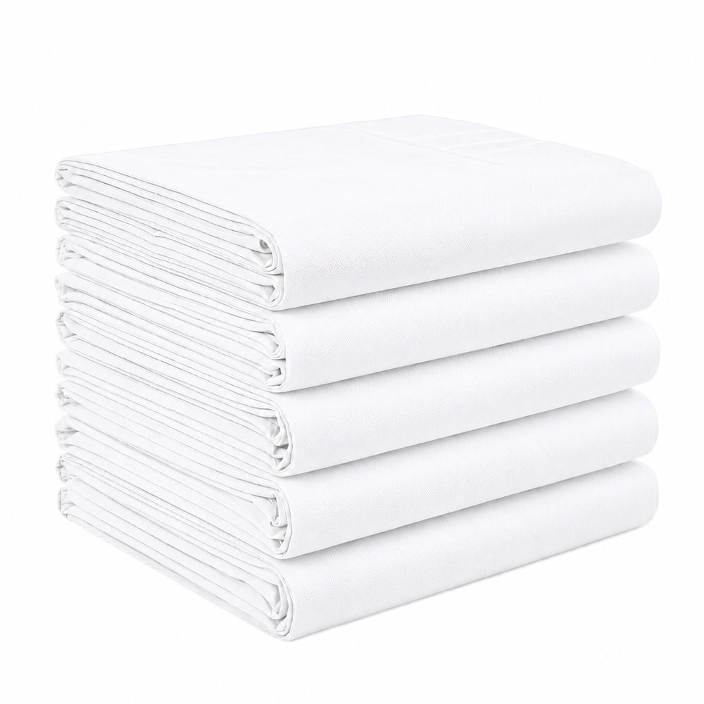 White Disposable Hospital Bed Sheet