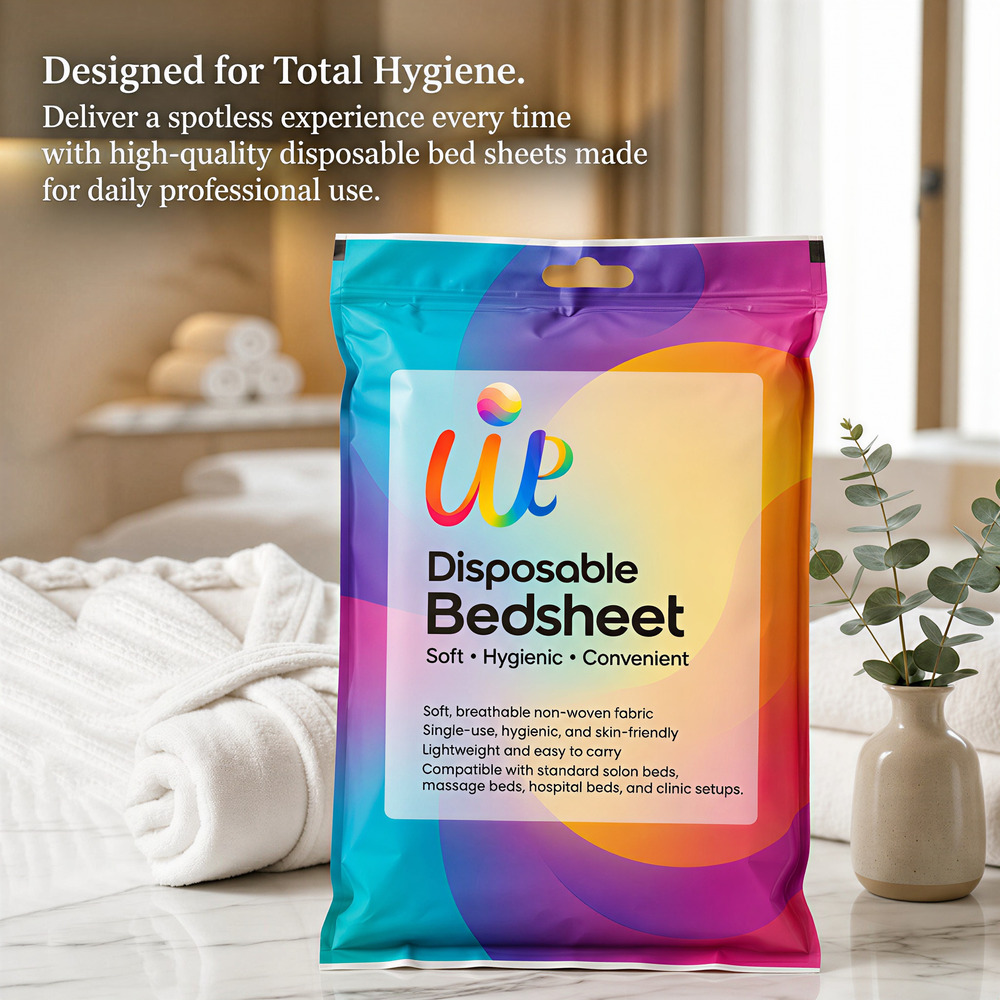 White Disposable Hospital Bed Sheet