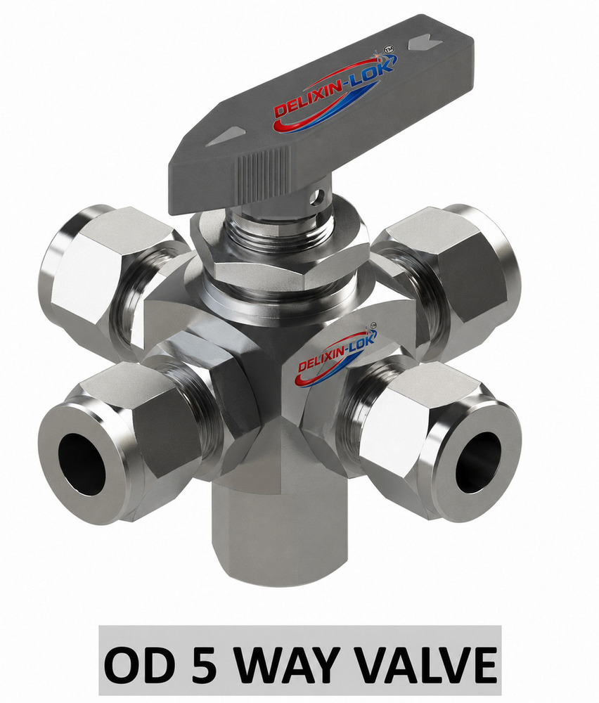 OD 5 Way Ball Valve