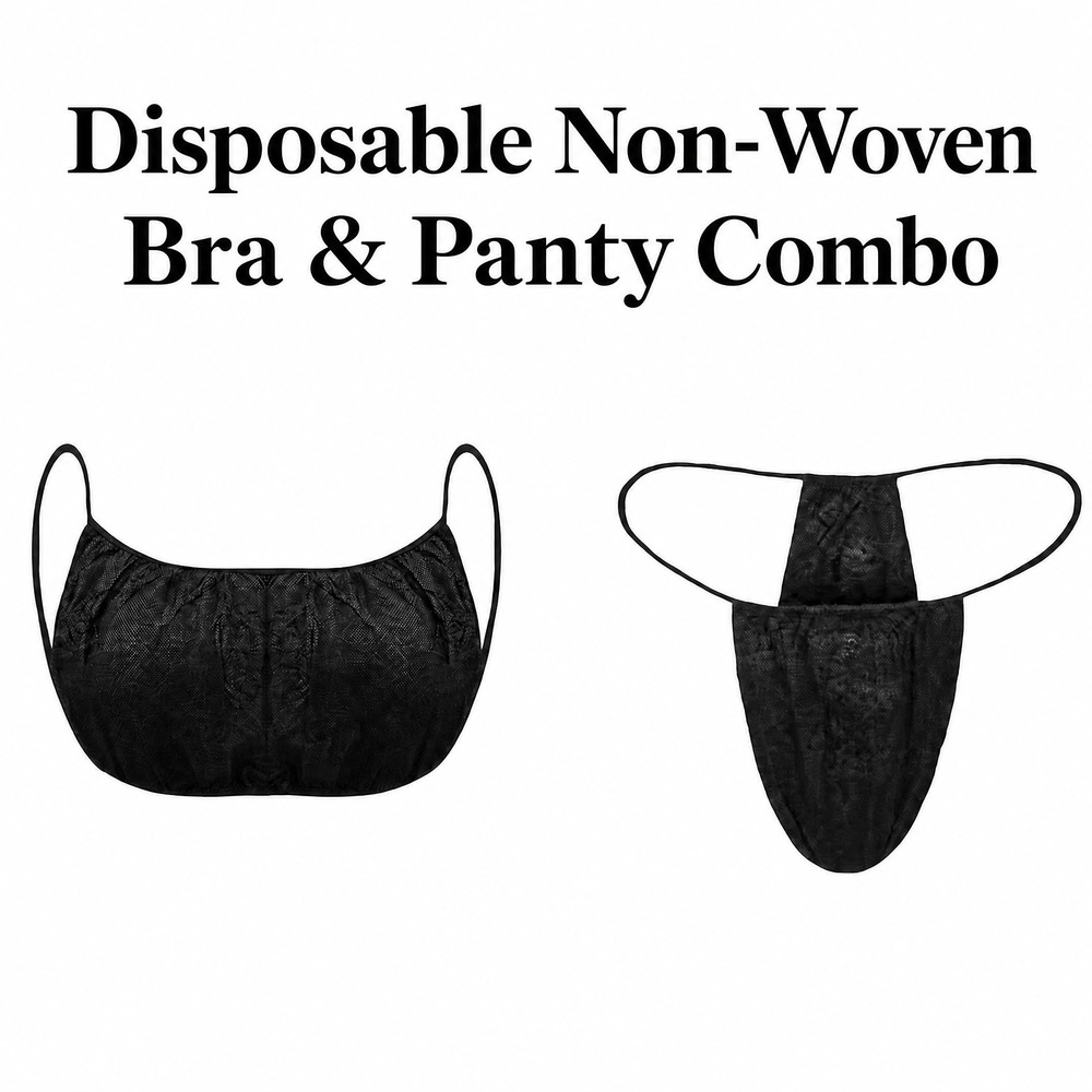 Disposable Non Woven Bra And Panty Combo