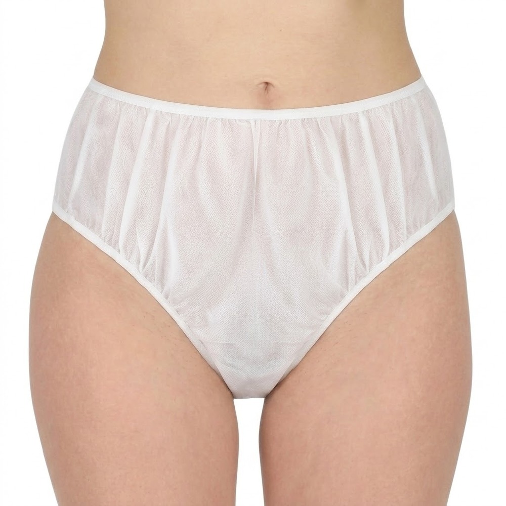 White Disposable Spunlace Panty