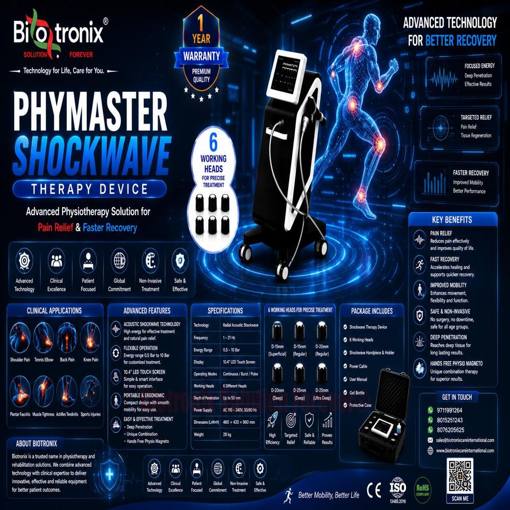 Professional ESWT Machine for Sports Injury Rehabilitation