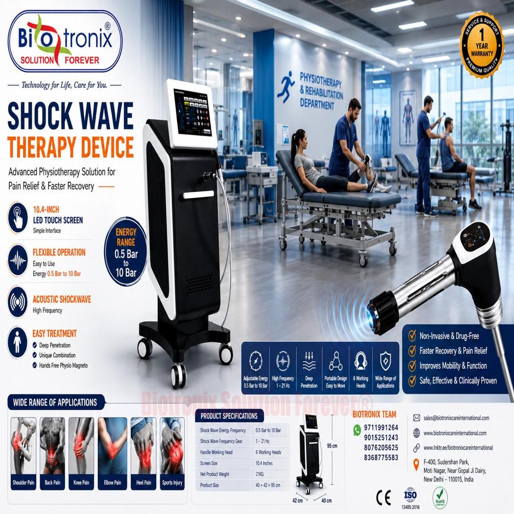 Professional ESWT Machine for Sports Injury Rehabilitation