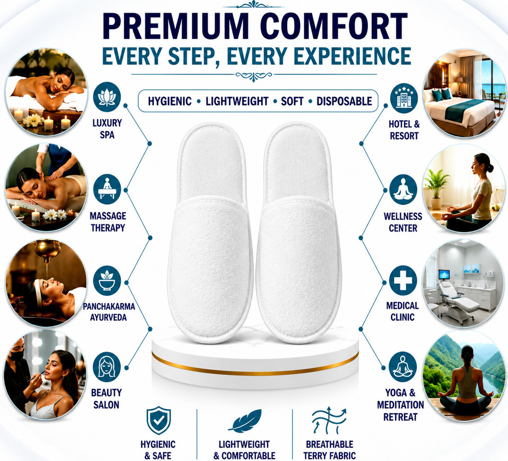 Disposable Terry Slippers