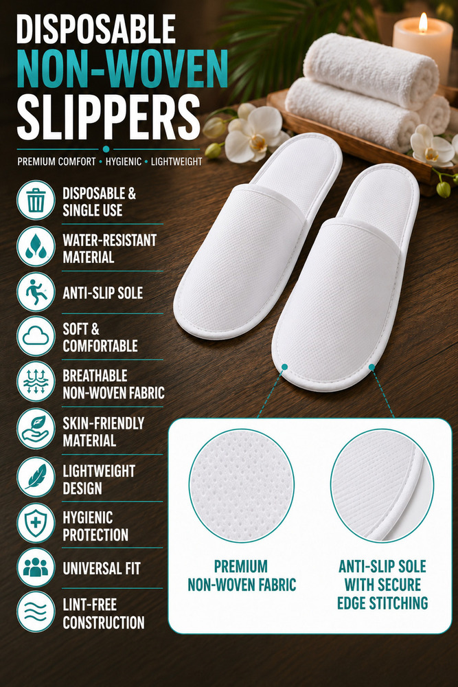 Disposable Non Woven Slippers