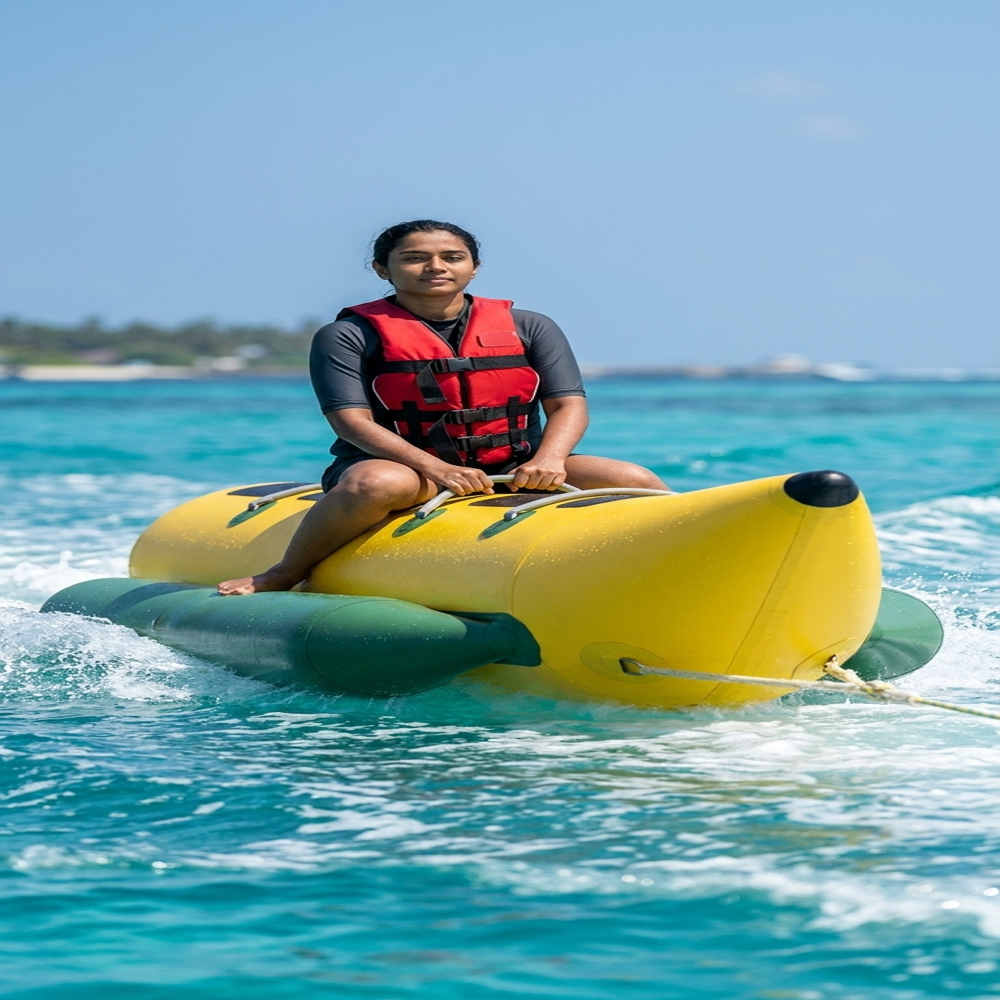 Inflatable 5 Seater Banana Boat