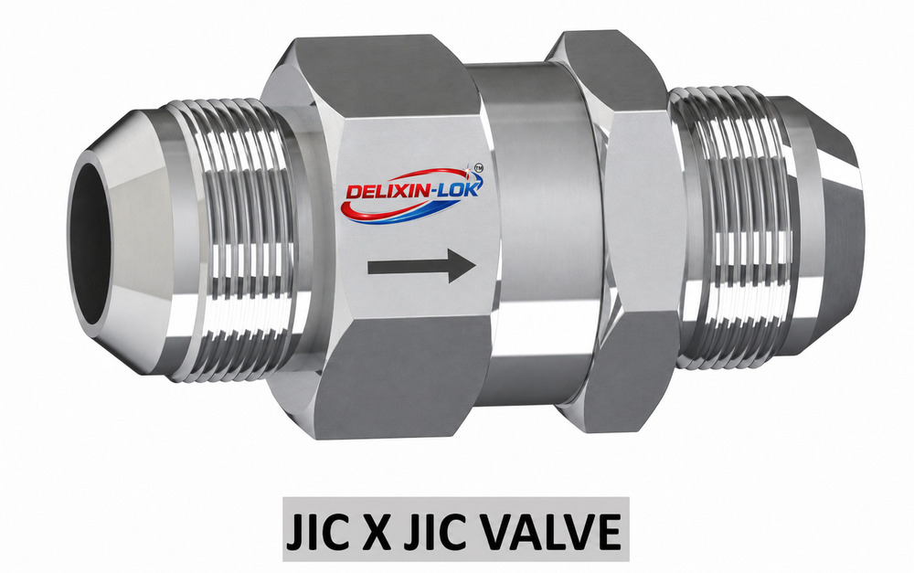 JIC X JIC Non Return Valve