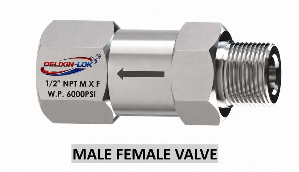 Male Female Non Return Valve