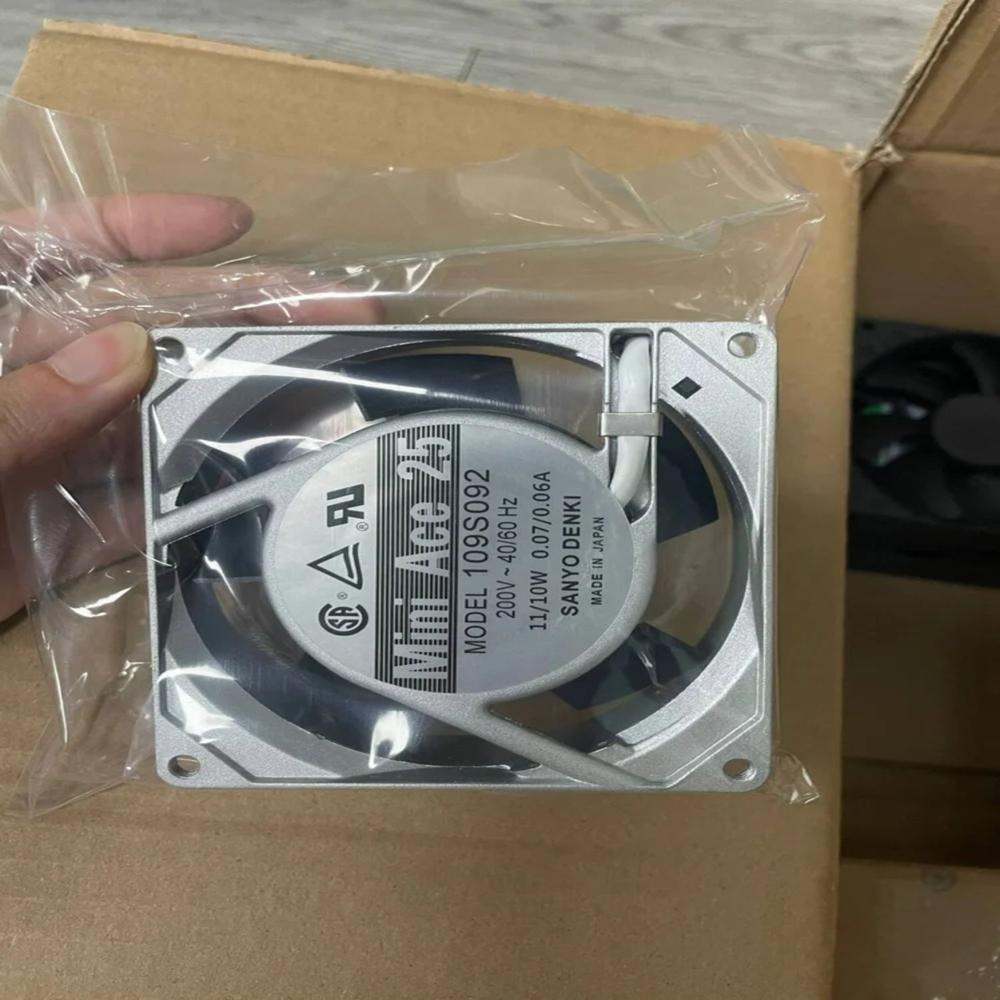 SANACE 109S092 200V AC 11/10W 0.07/0.06A 9225mm Ball Bearing Industrial Axial Cooling Fan