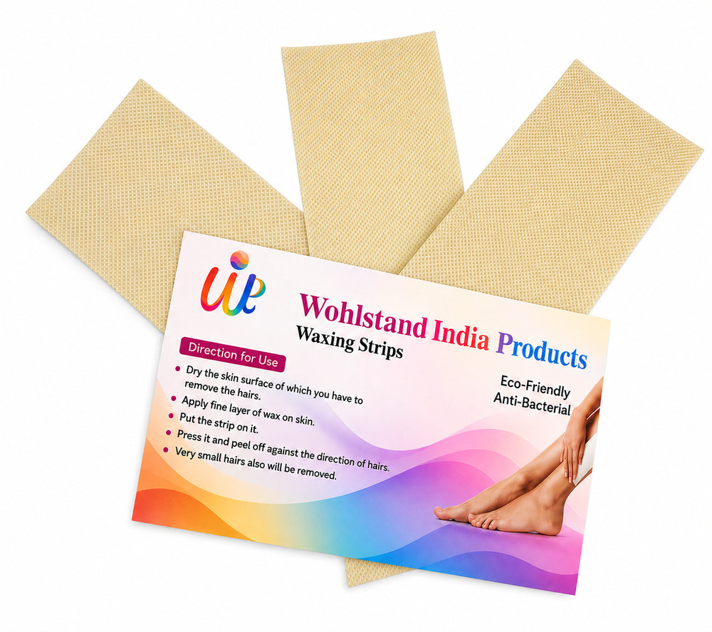 Beige Disposable Non Woven Wax Strips