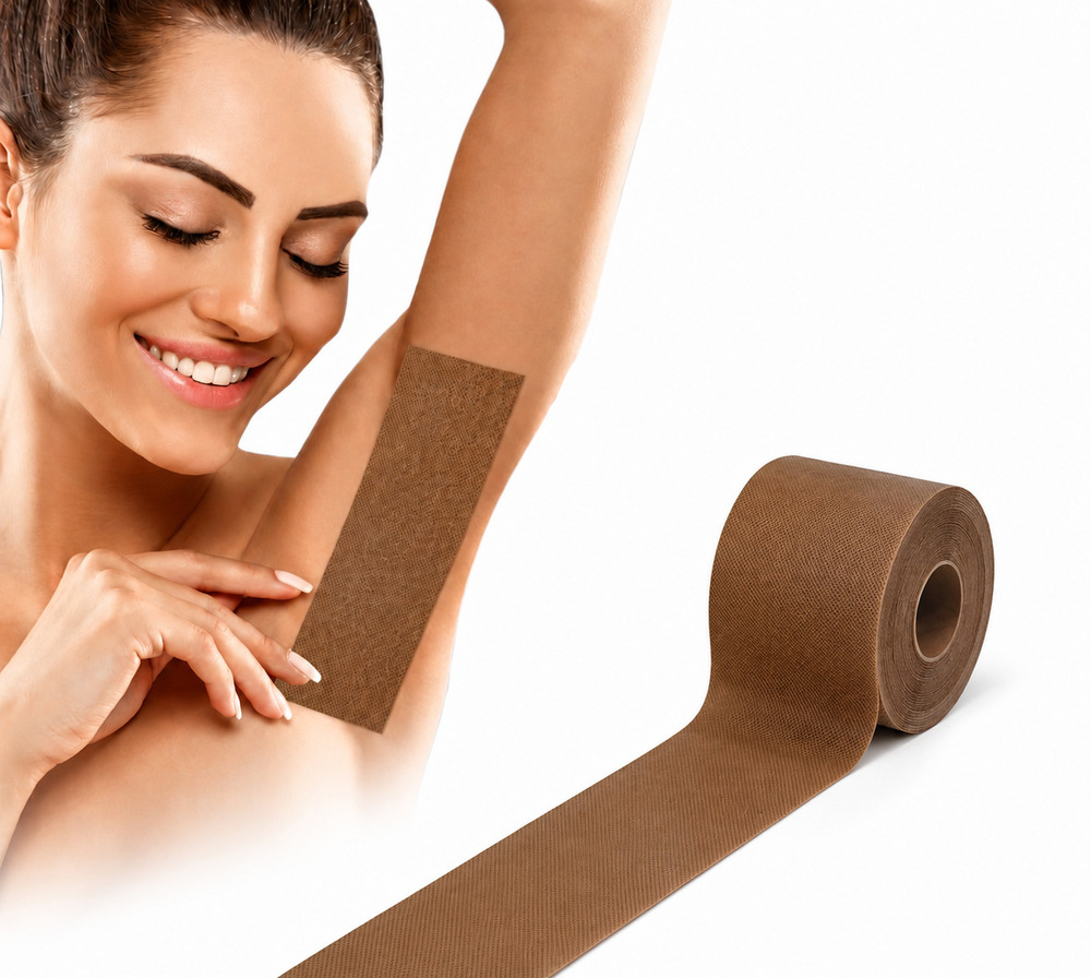 Brown Disposable Non Woven Wax Strips