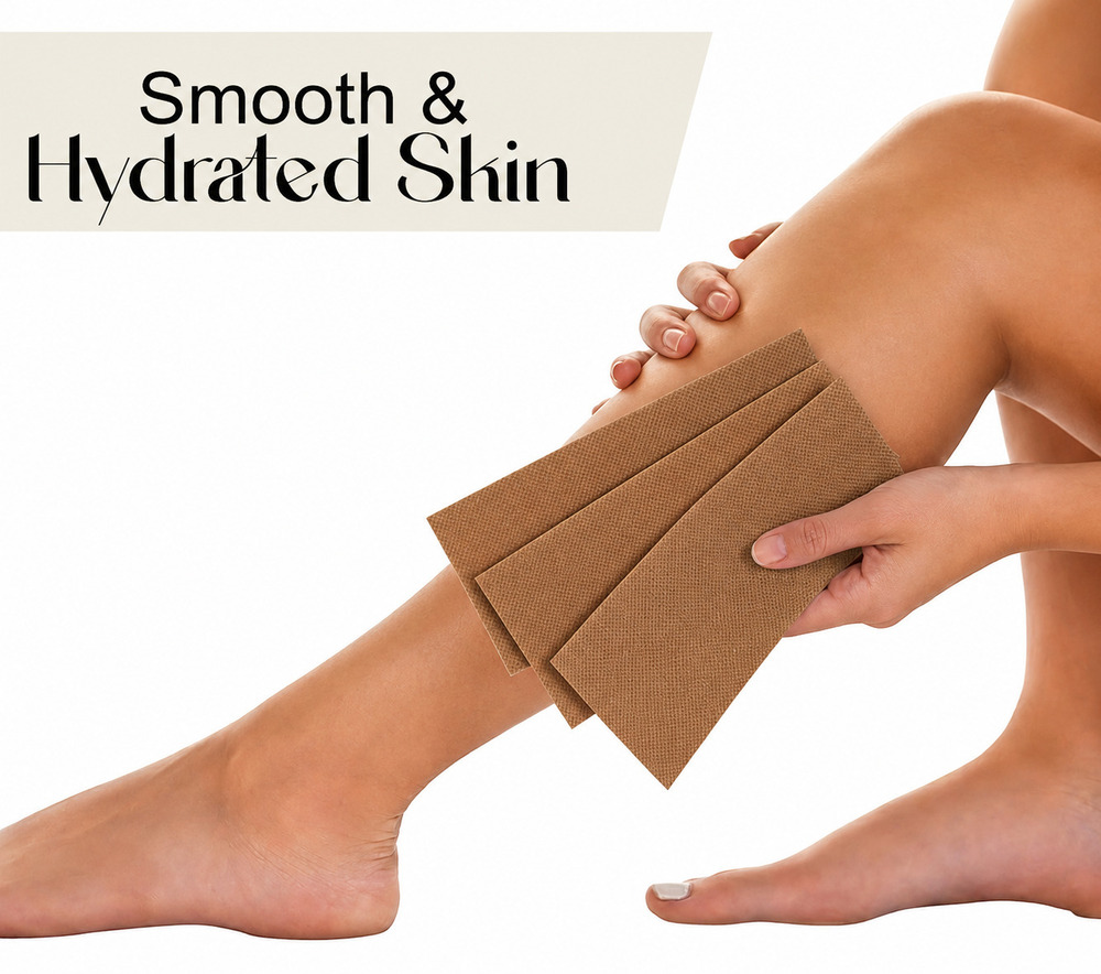 Brown Disposable Non Woven Wax Strips