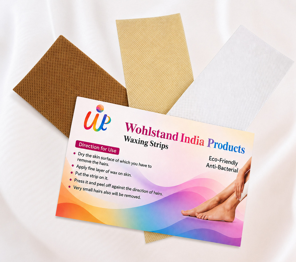 Multicolor Disposable Non Woven Wax Strips - Acidity: Neutral