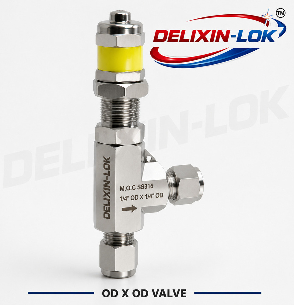 OD X OD Pressure Relief Valve