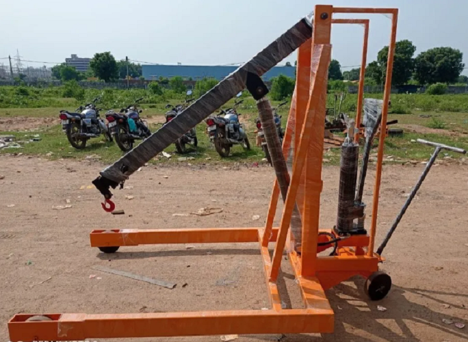 Hydraulic Mobile Floor Crane