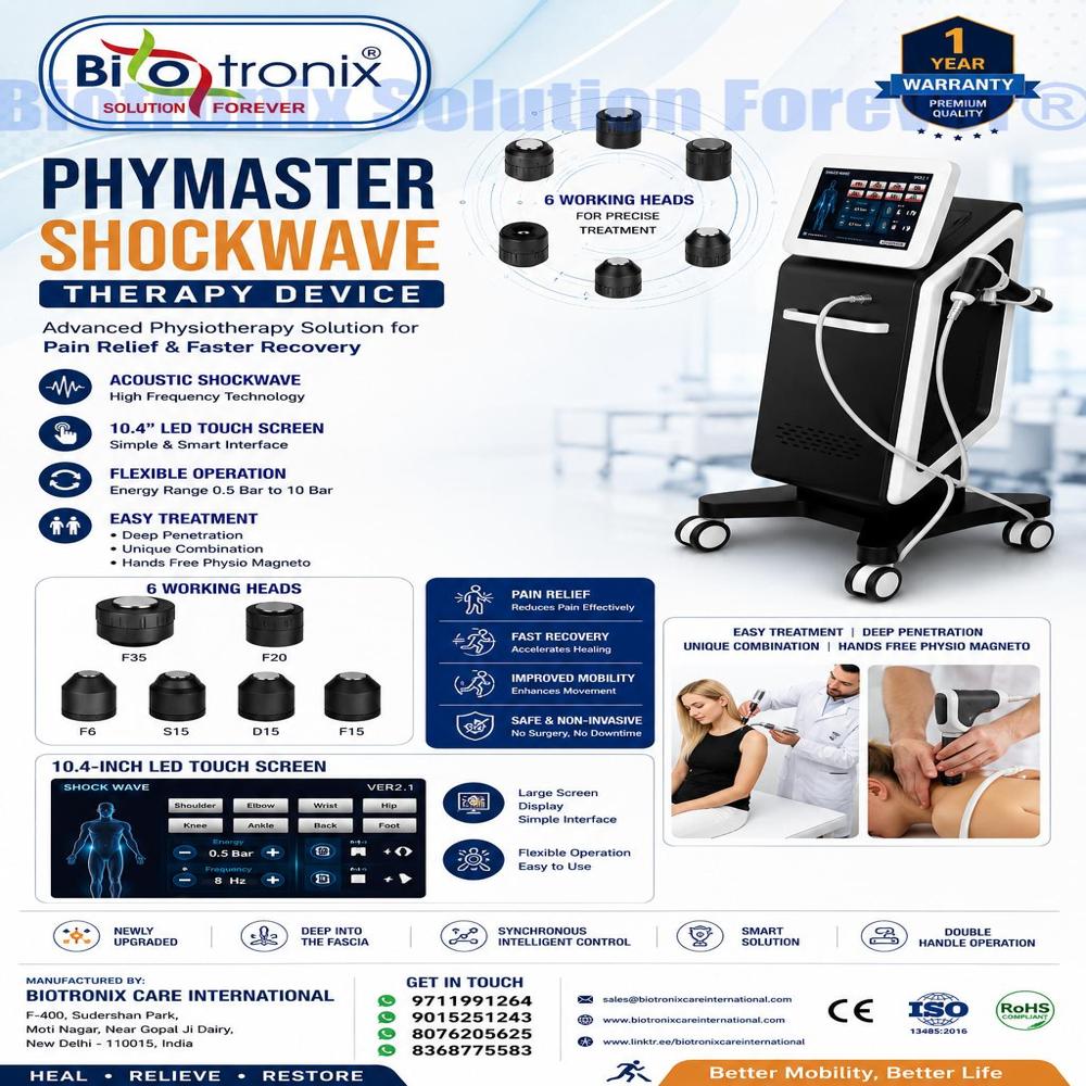 Digital Shockwave Therapy Equipment for Pain Management