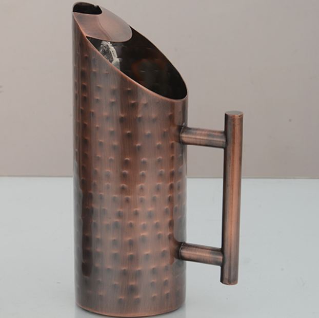 Pearl jug antique copper