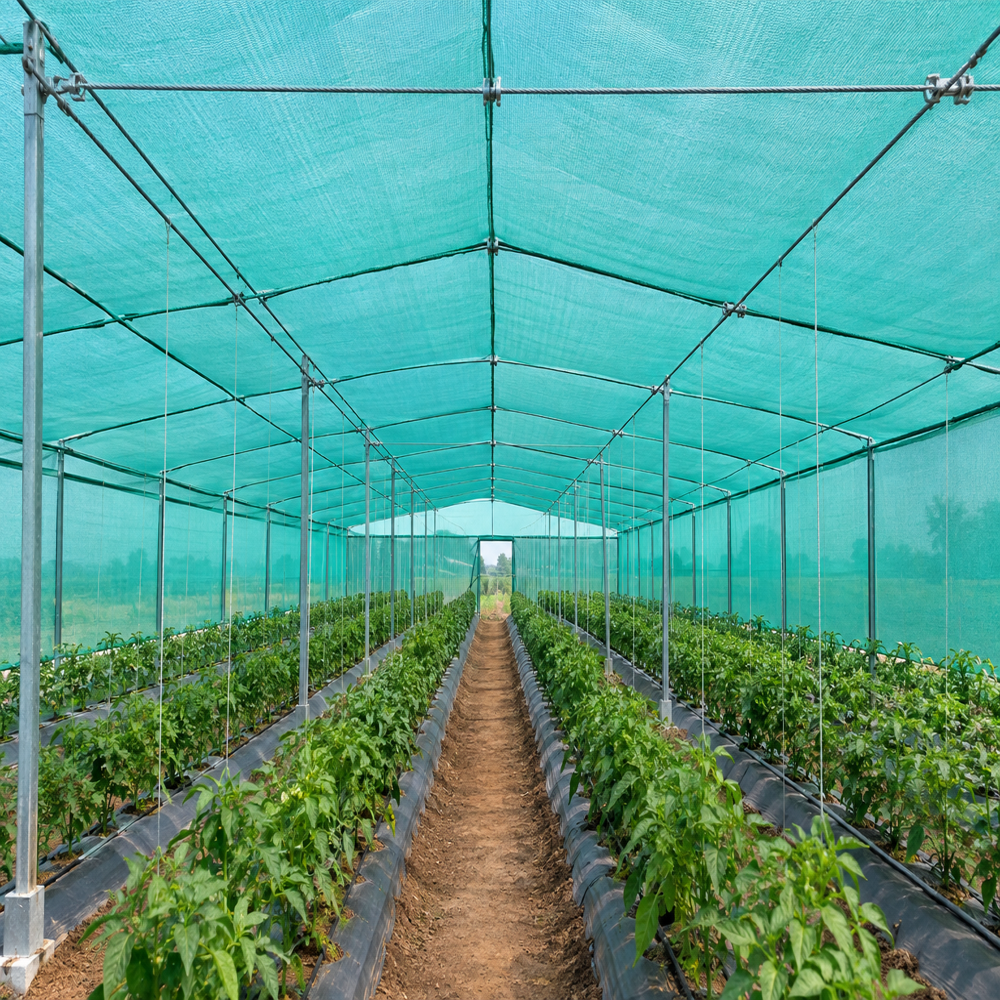 Wire Rope Shade Nethouse - Advantage: Insect Protection