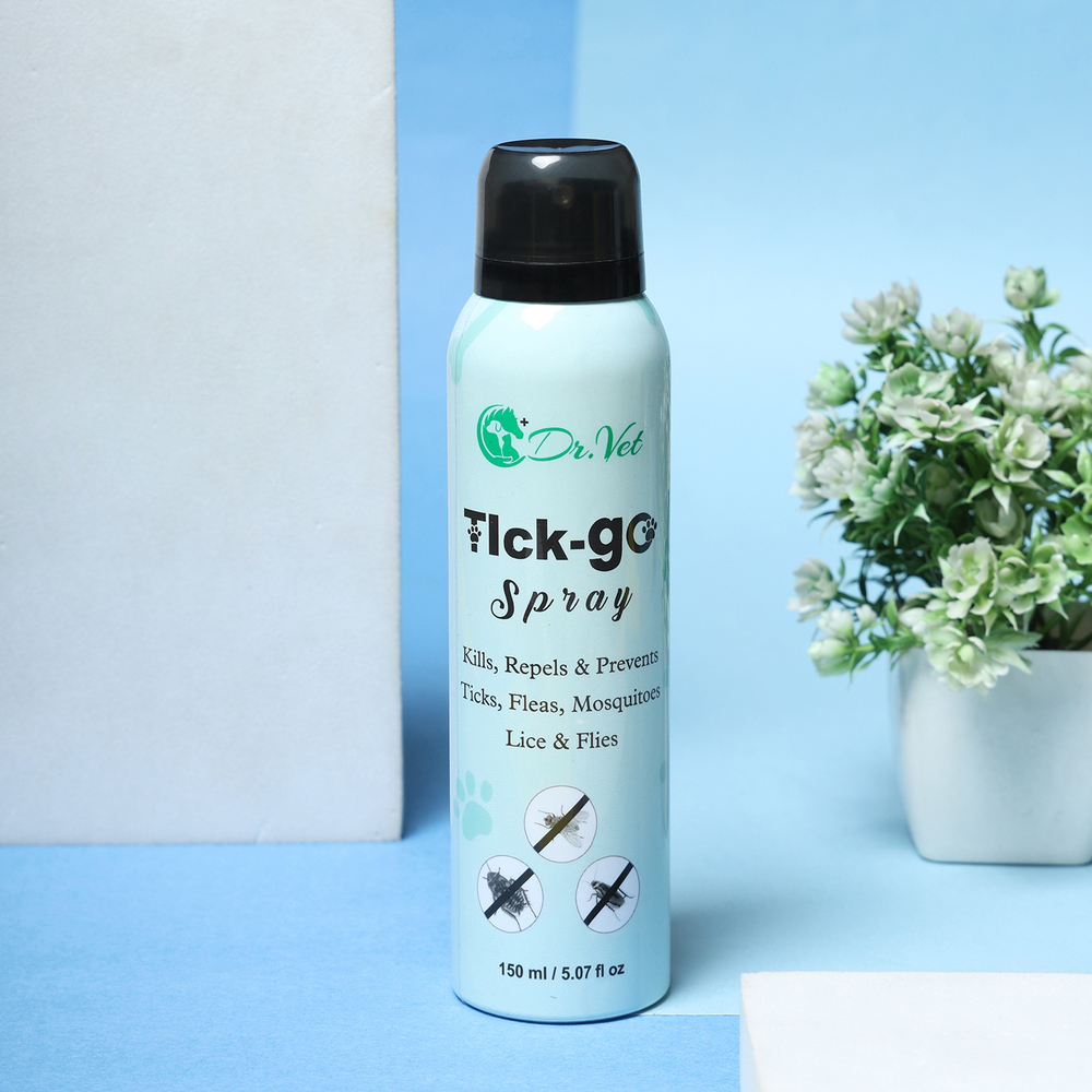 Veterinary Tick- Go Spray - Ingredients: Animal Extract