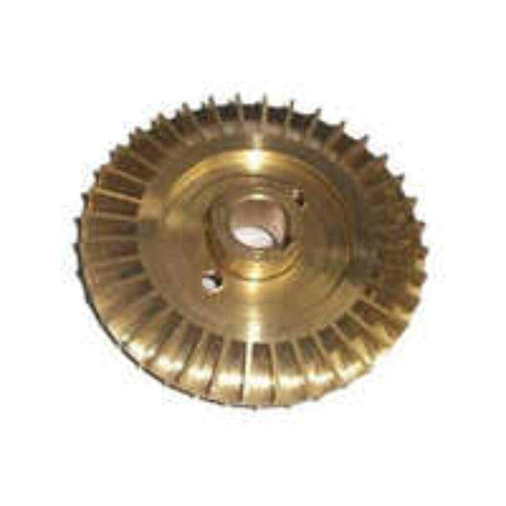 Pump Impeller - Copper, Standard Size, Golden Color | Cryogenic Application, Designed For Brass Pump And Water Usage