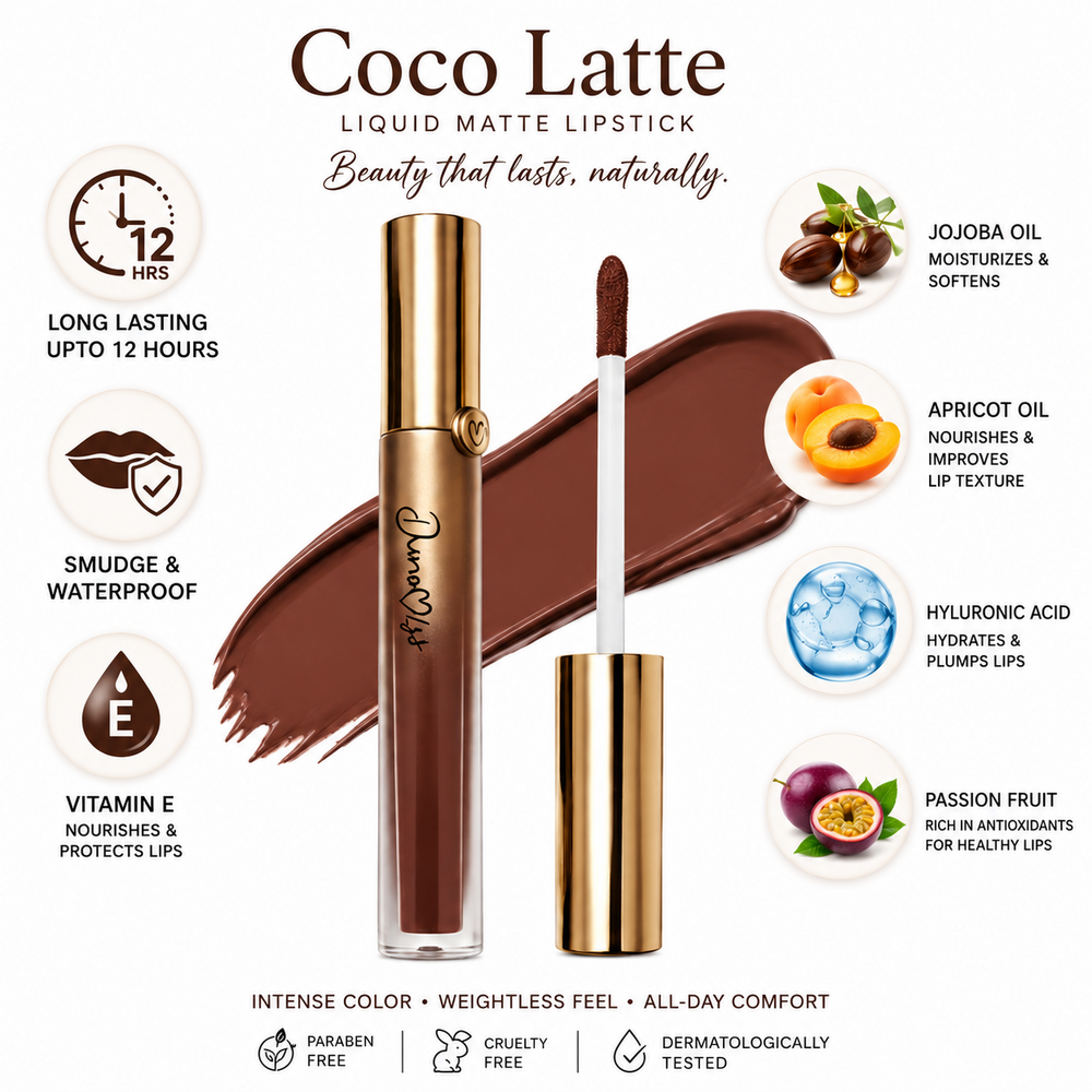 Dunamiss Liquid Lipstick Coco Latte