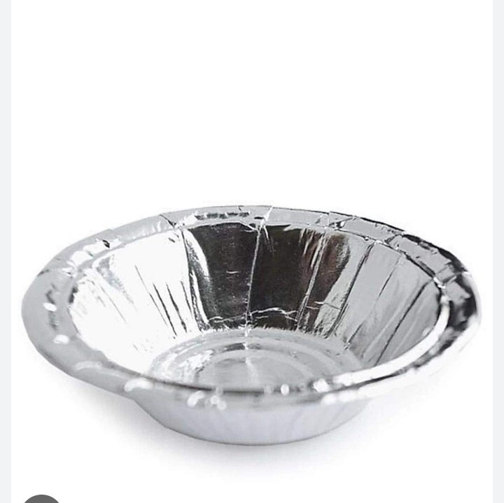 Silver Paper Bowl