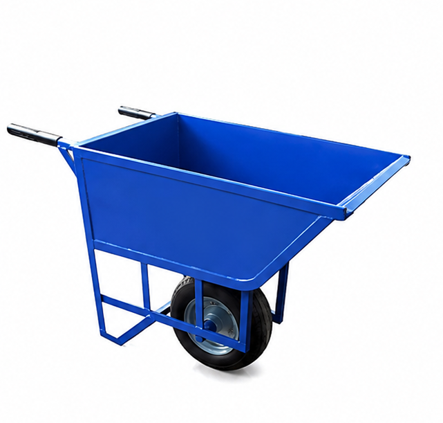 Single Wheel Barrow - Color: Blue