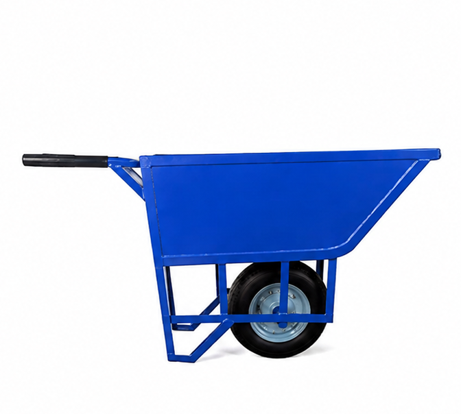 Single Wheel Barrow - Color: Blue