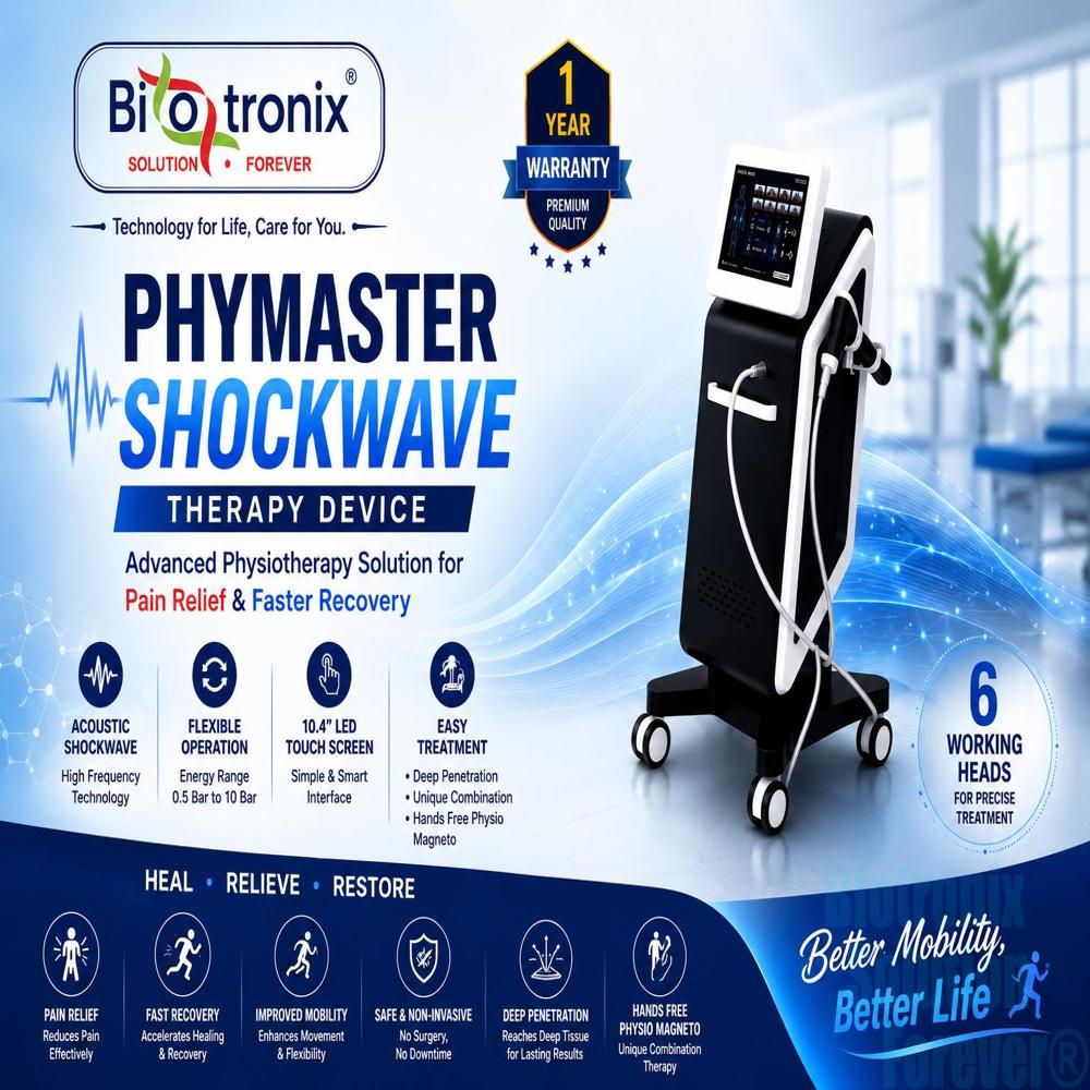 High Performance Shockwave Therapy System for Physiotherapy