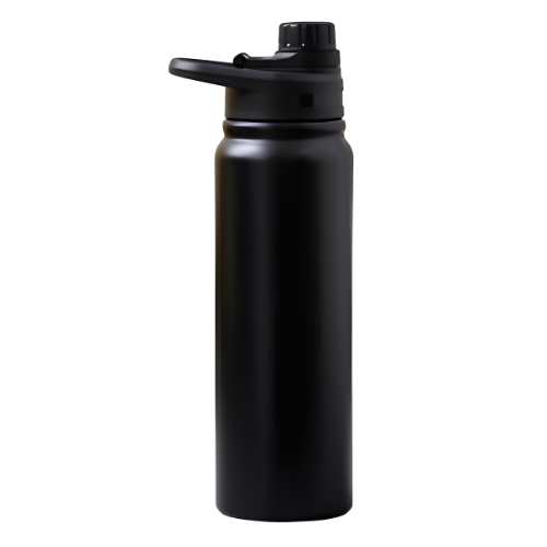 Stainless Steel Bottle - Color: Black