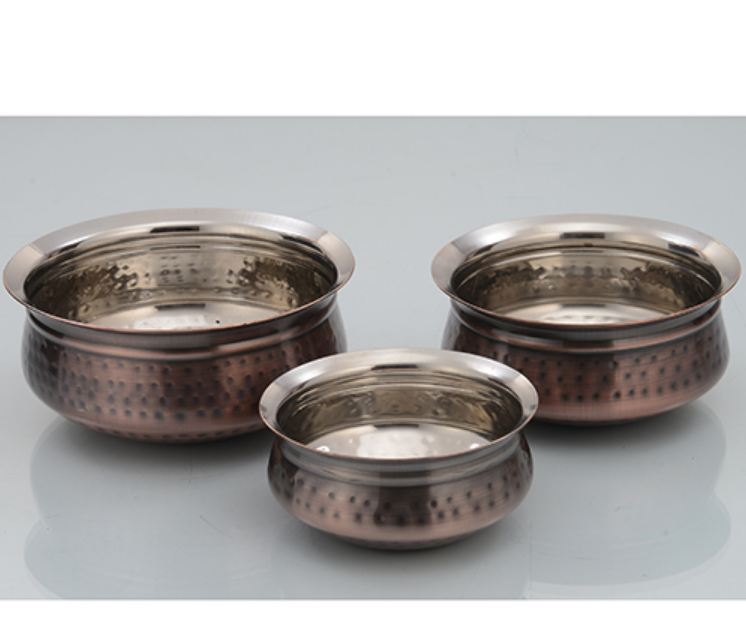 Serving handi antique copper