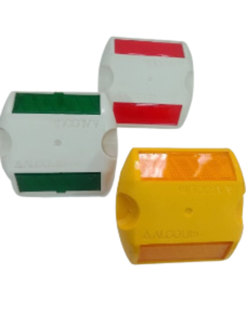 Plastic Road Stud - Color: Yellow