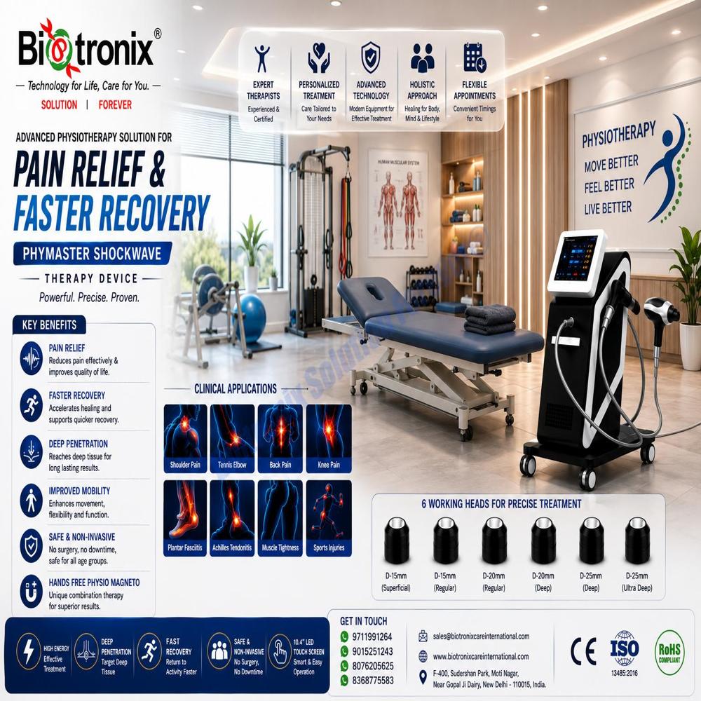 Premium Shockwave System for Orthopedic Rehabilitation