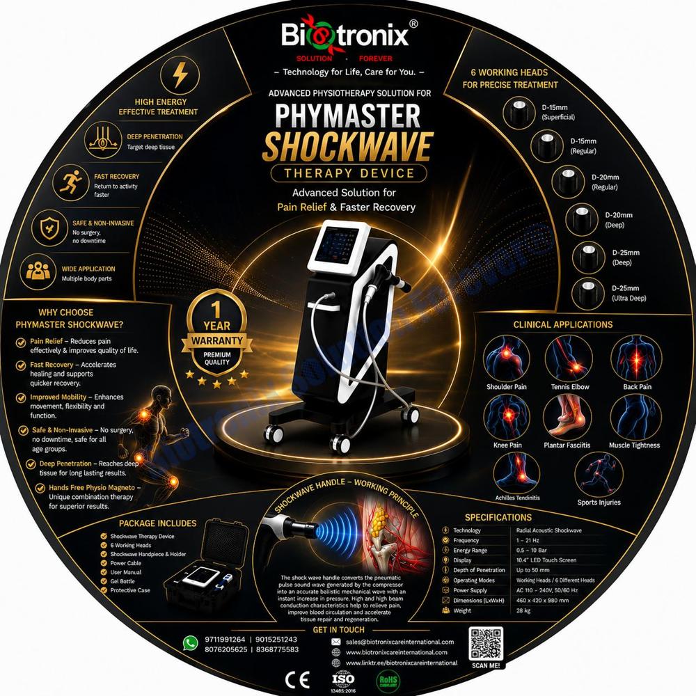 Premium Shockwave System for Orthopedic Rehabilitation