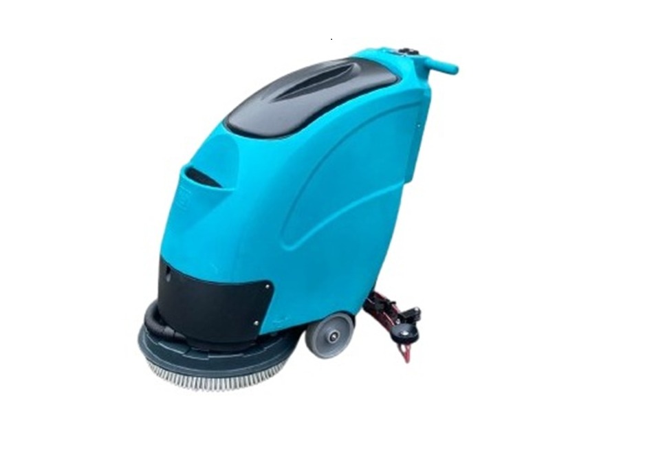 Floor Cleaning Scrubber Machine - Color: White
