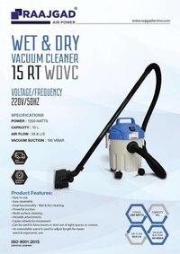 RT-20 WDVC Wet & Dry Vacuum Cleaner