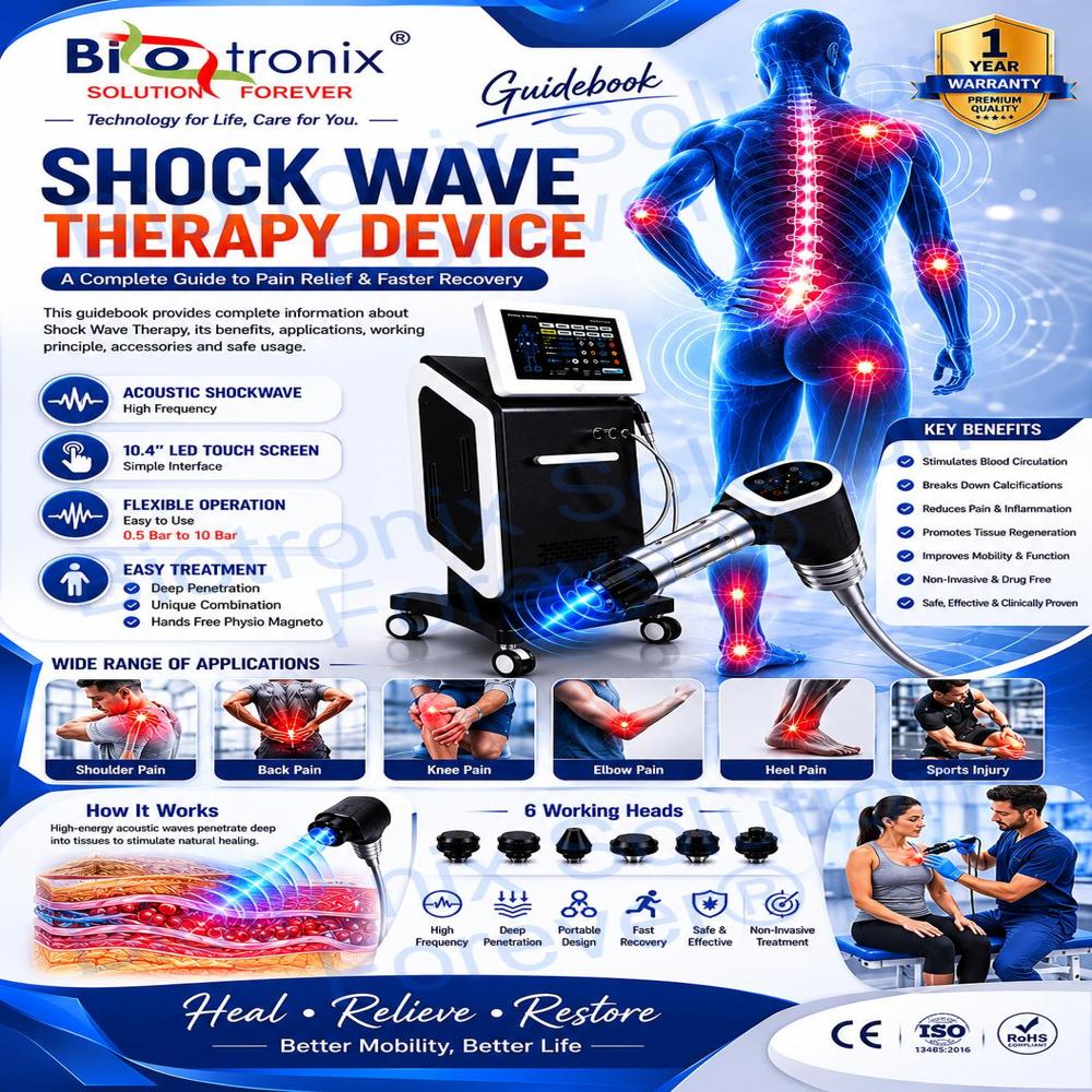 Advanced Shockwave Machine for Muscle and Joint Therapy