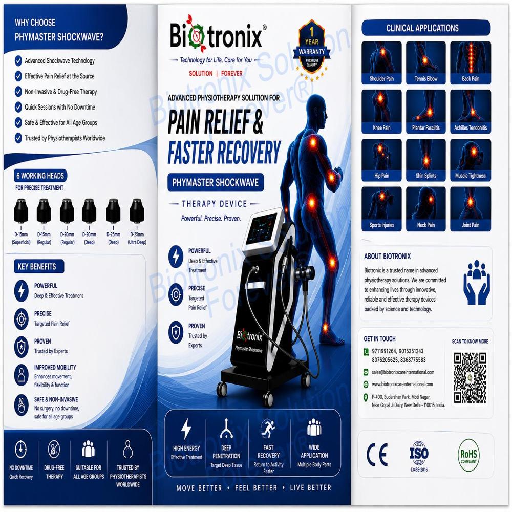 Advanced Shockwave Machine for Muscle and Joint Therapy