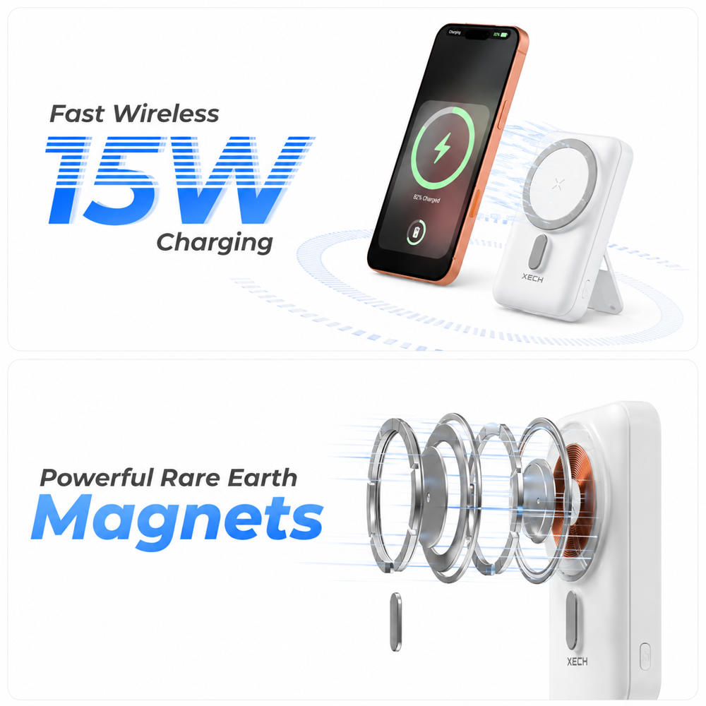 X-Charge MAG 10000mAH Mag-Safe Power Bank