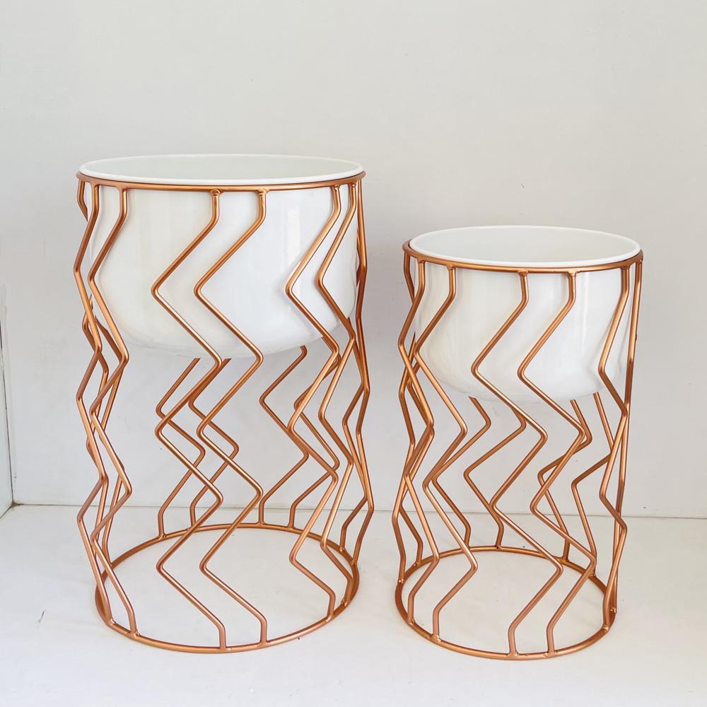 110 Metal Planter with Stand