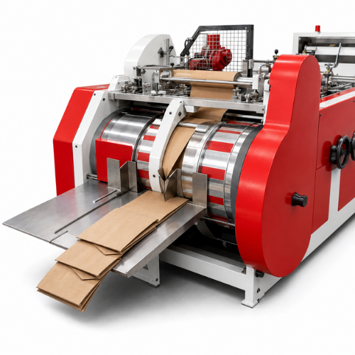 V Bottom Paper Bag Making Machine