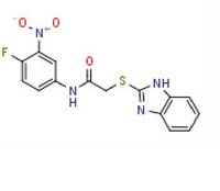 2-(1h-benzimidazol-2-ylthio)-n- (4-fluoro-3-nitrophenyl) Acetamide - Cas No: 299198-79-1