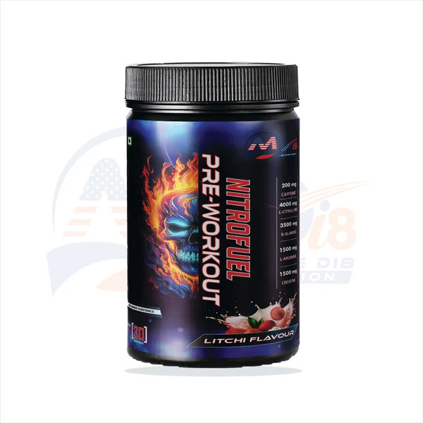Litchi Flavour PRE Workout Health Supplements