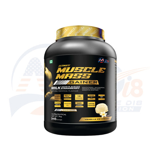 3Kg Vanilla Flavour Mass Gainer