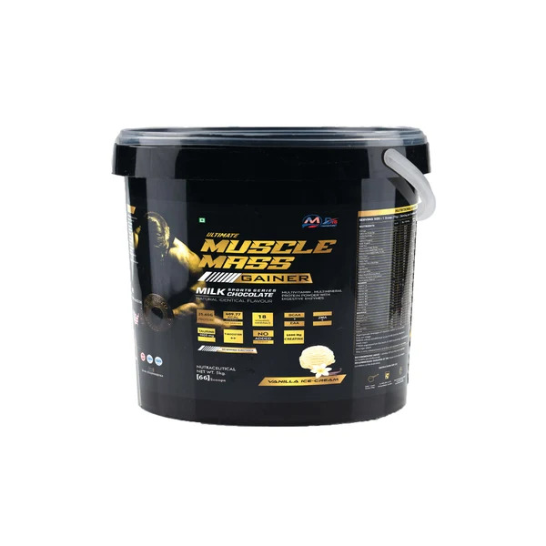 5Kg Vanilla Flavour Mass Gainer