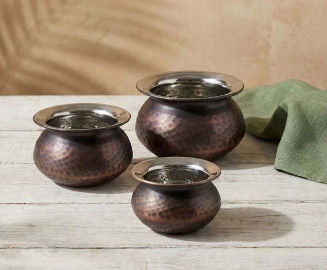 Punjabi handi premium antique copper
